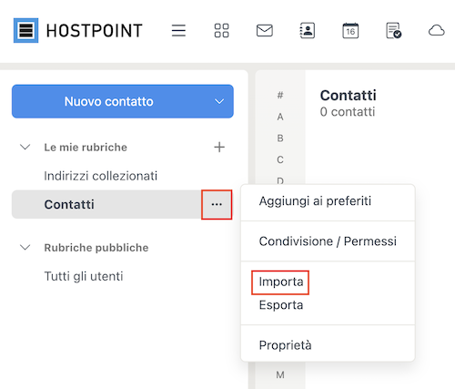 Cloud Office importare