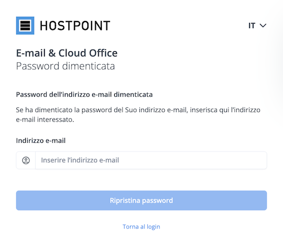 Cloud Office PW vergessen 02 it