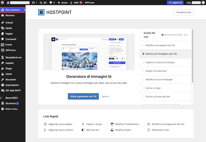 WordPress KI Assistent 03 it