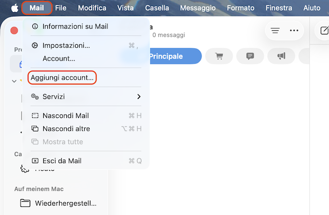 E Mail Konfiguration Apple Mail 01 it