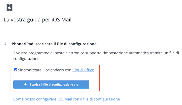 E Mail Assistent Konfigurationsdatei iOSMail it