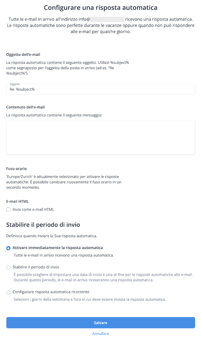 Autoresponder Overlay it