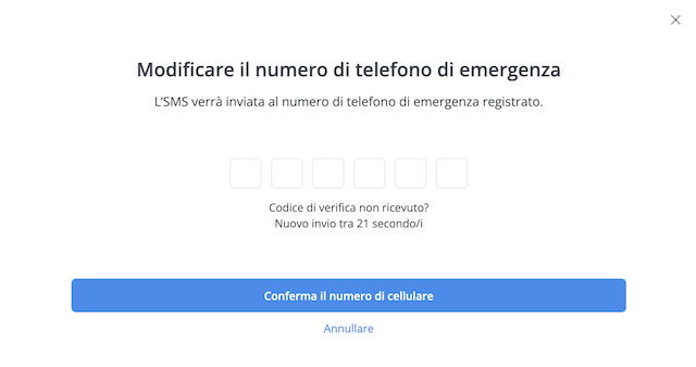 CP Notfall Telefonnummer 03 it