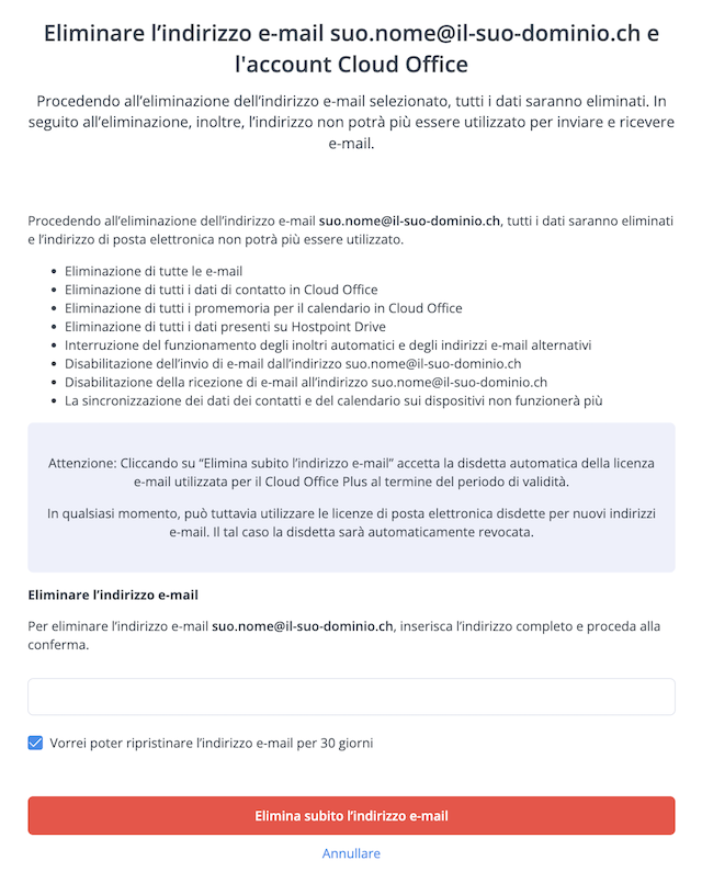 E Mail Adresse loeschen 02 it