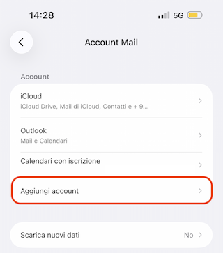 Impostate l’account e-mail con il vostro iPhone o iPad