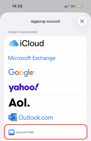 Impostate l’account e-mail con il vostro iPhone o iPad