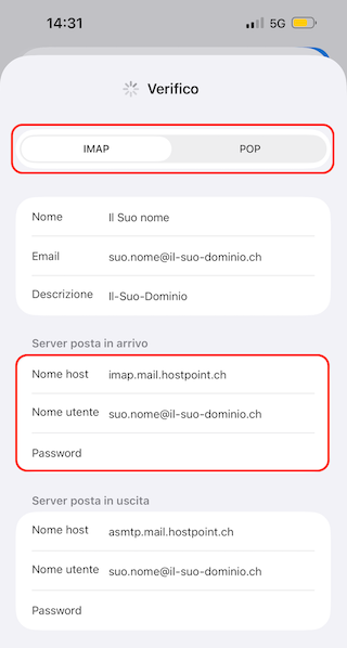 E Mail Konfiguration iPhone 07a it