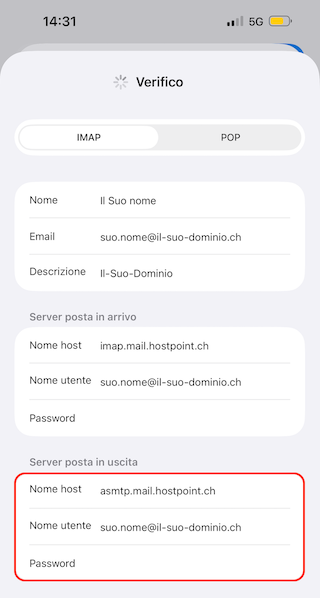 E Mail Konfiguration iPhone 07b it