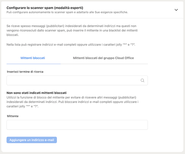 CP Spamscanner blockierte Absender it
