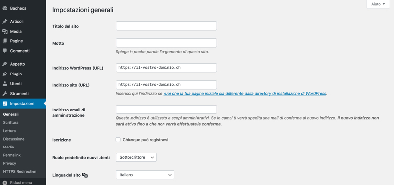 WordPress SSL