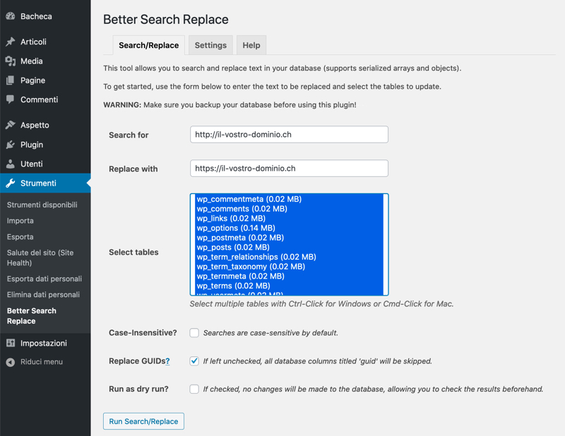 WordPress SSL