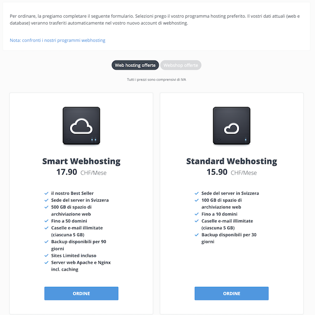 Upgrade Test Webhosting 03 IT