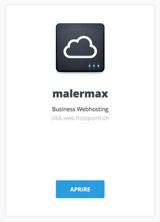 Hostpoint Control Panel